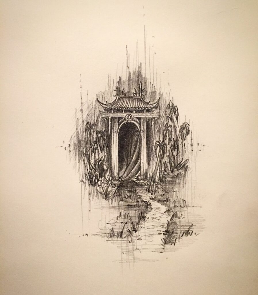 torii dibujo